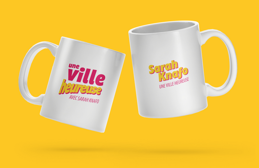 Mug Une ville heureuse avec Sarah Knafo